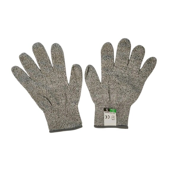 Protective Cut Resistant Gloves Level 5 Certified Safety Meat Cut Wood Carving - Picture 7 of 16